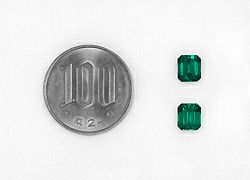 コロンビア産エメラルドペア1.31ct1.29ct(GIA宝石鑑別書付)【F1】