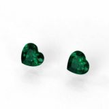 コロンビア産エメラルド0.37ct0.36ct(GIA宝石鑑別書付)【F1】