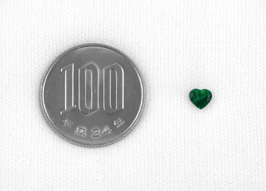 コロンビア産エメラルド0.37ct0.36ct(GIA宝石鑑別書付)【F1】