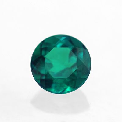 em2003 コロンビアムゾー鉱山エメラルドラウンドカット0.46ct(中央宝石研究所宝石鑑別書付)