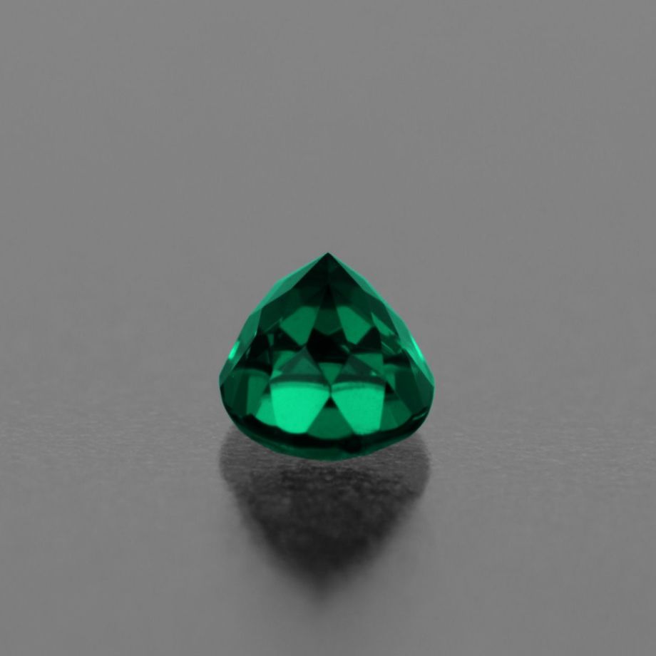 em2135 コロンビア産エメラルドノンエンハンスメントエメラルドカット0.17ct(GEM RESEARCH SWISSLABノンエンハンスメント宝石鑑別書付)