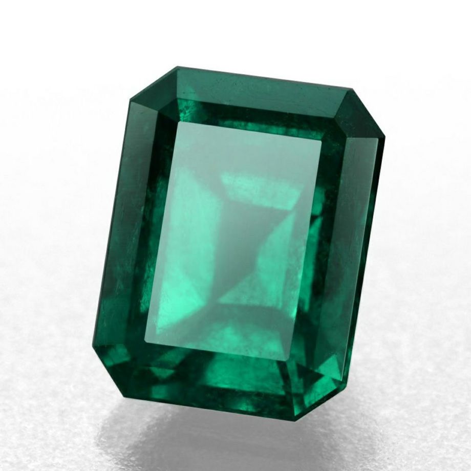 コロンビア産ムゾー鉱山エメラルド1.54ct(GRS宝石鑑別書付)【Muzo Green】【Old Mine】