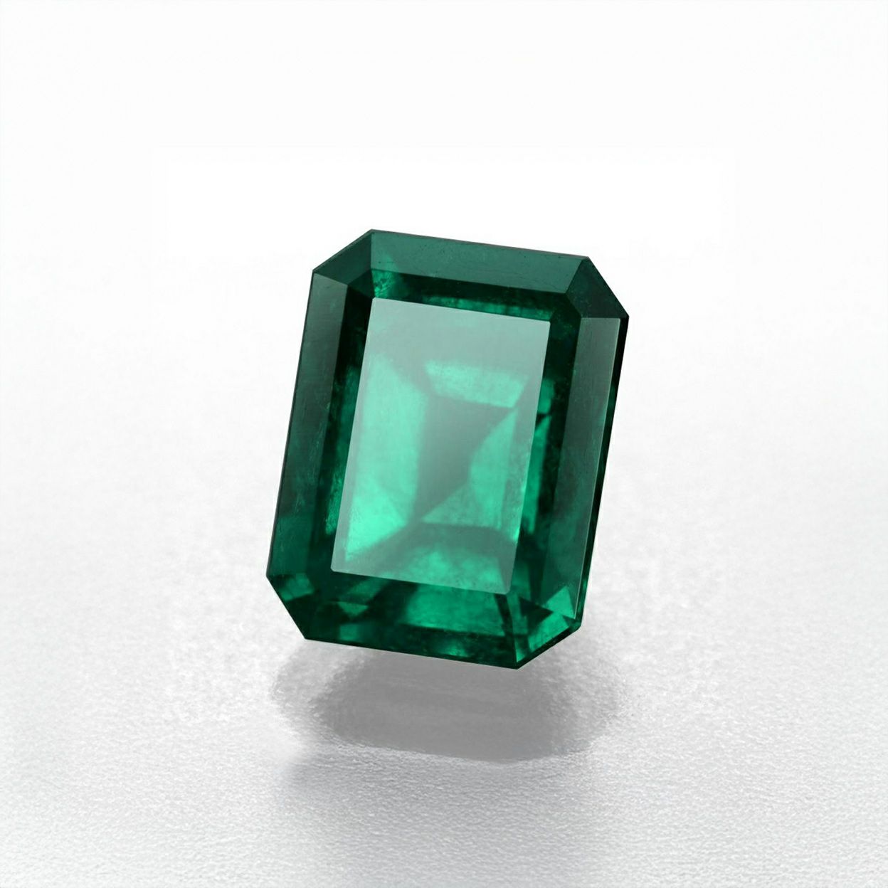 コロンビア産ムゾー鉱山エメラルド1.54ct(GRS宝石鑑別書付)【Muzo Green】【Old Mine】