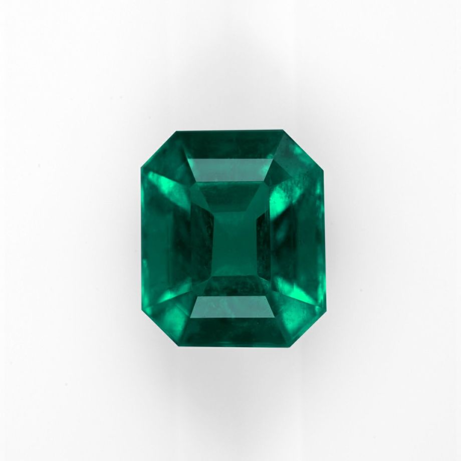 コロンビア産ムゾー鉱山無処理エメラルド(ノンオイル)0.75ct(GIA宝石鑑定書 GUBELIN宝石鑑別書付)