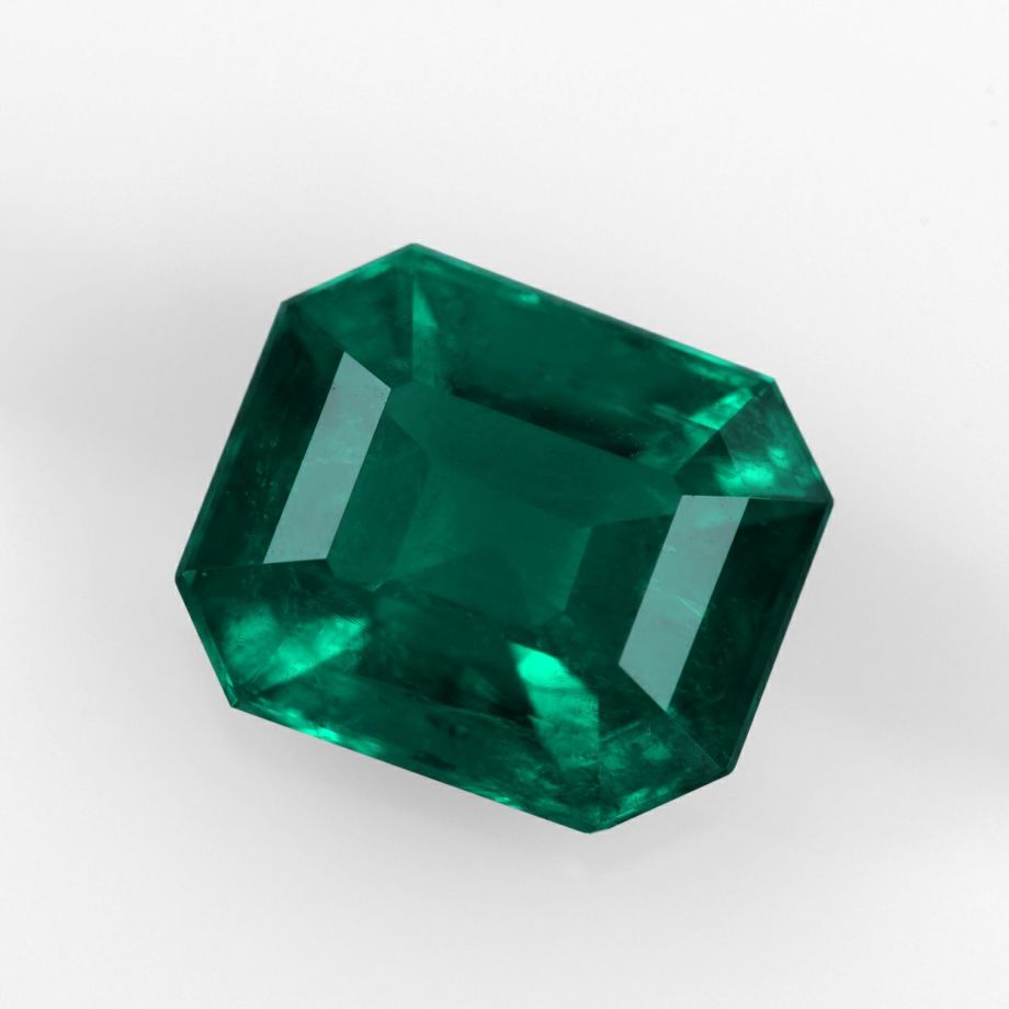 コロンビア産ムゾー鉱山無処理エメラルド(ノンオイル)0.75ct(GIA宝石鑑定書 GUBELIN宝石鑑別書付)