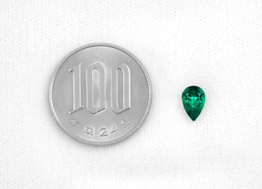コロンビア産チボール鉱山無処理エメラルド(ノンオイル)0.62ct(GIA宝石鑑別書 GUBELIN宝石鑑別書付)