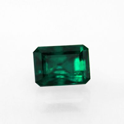 em6435 コロンビアムゾー鉱山エメラルドエメラルドカット1.32ct(中央宝石研究所宝石鑑別書付)