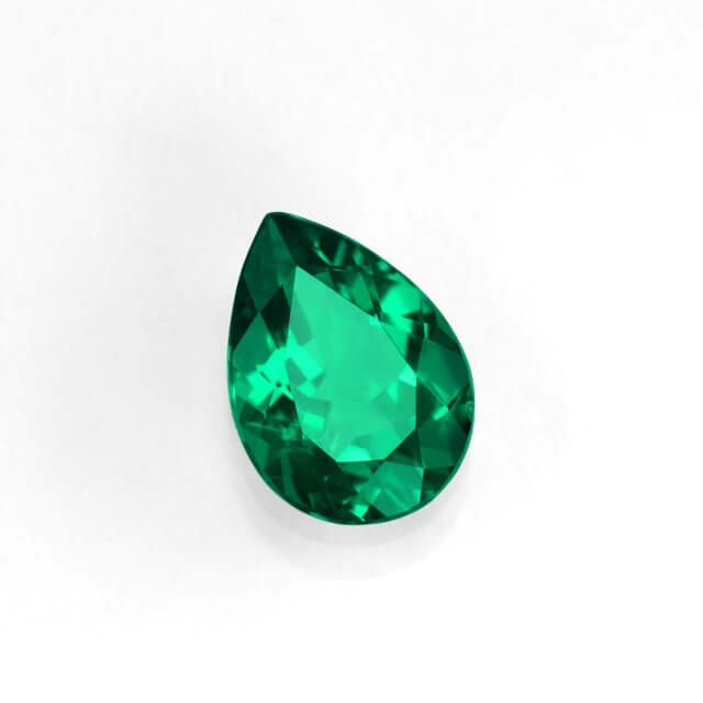 em7327 ブラジル産エメラルドノンエンハンスメントエメラルドカット0.94ct(GEM RESEARCH SWISSLAB宝石鑑別書付)