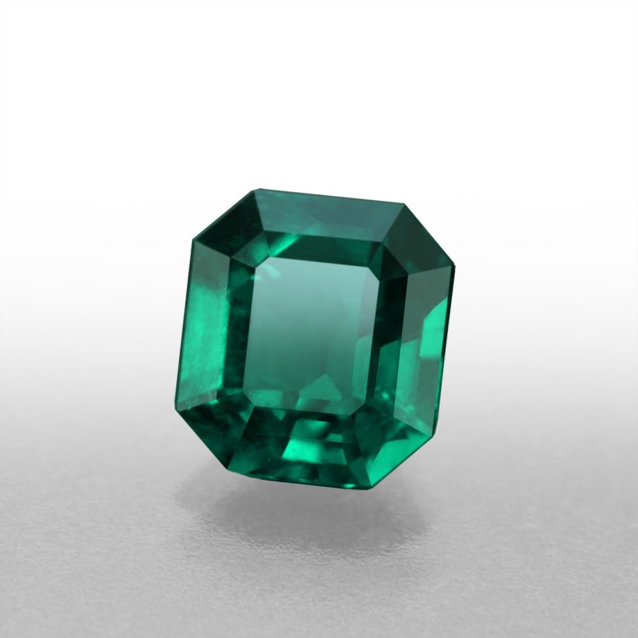 コロンビア産ムゾー鉱山エメラルド1.35ct(GRS宝石鑑別書付)