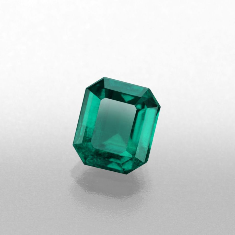 em7423 コロンビア産エメラルドステップカット1.20ct(GEM RESEARCH SWISSLAB宝石鑑別書付）