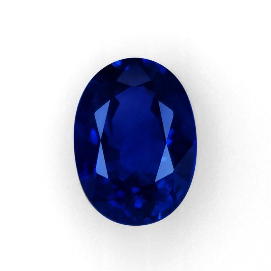 ミャンマー産非加熱ブルーサファイア2.56ct(GUBELIN宝石鑑別書 SSEF宝石鑑別書 GRS宝石鑑別書付)