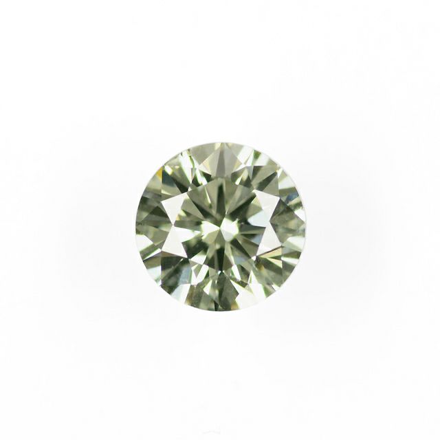 カメレオンダイヤモンド0.284ct FANCY GRAYISH YELLOWISH GREEN SI-1