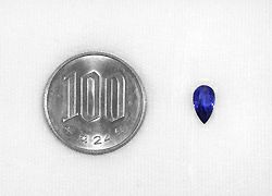非加熱カシミールサファイア1.04ct(GRS宝石鑑別書付)