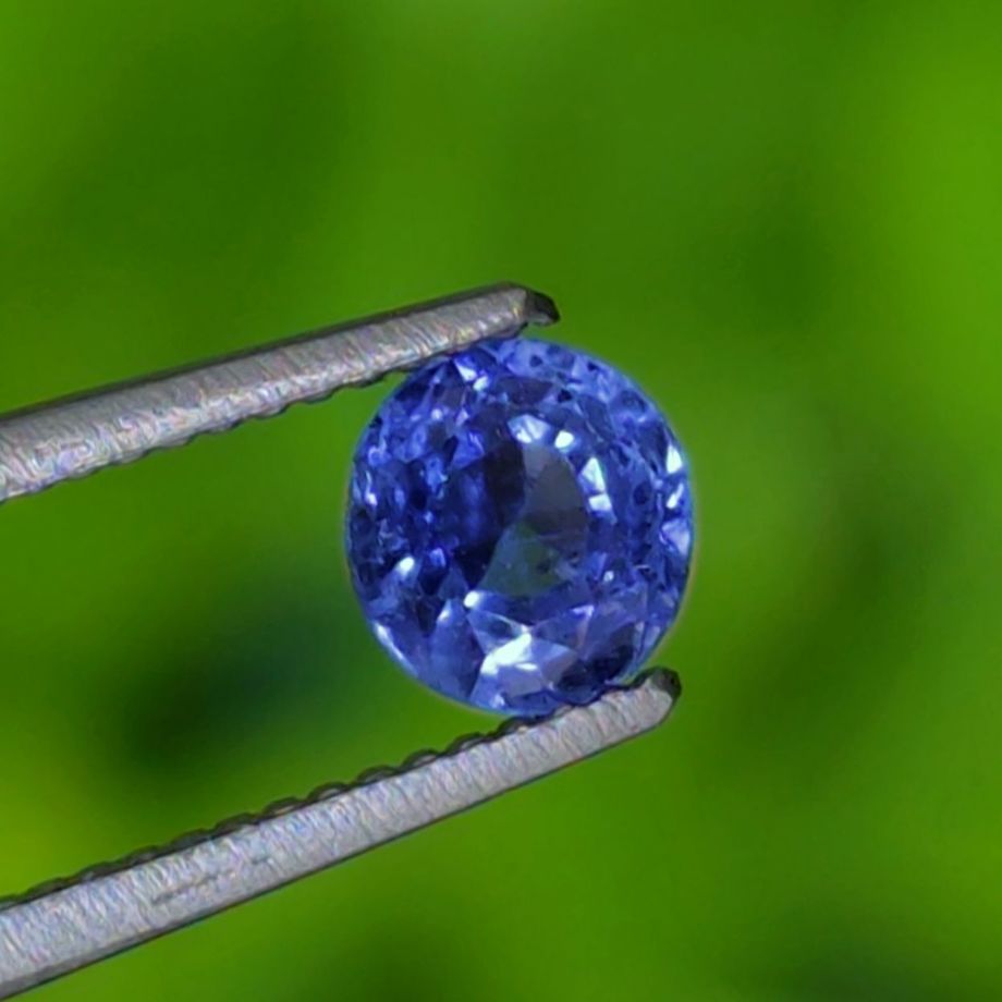 非加熱カシミールサファイア0.37ct(GRS宝石鑑別書 GIA宝石鑑別書付)