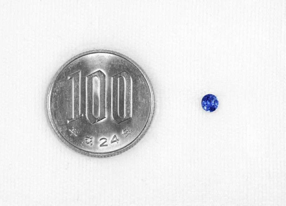 非加熱カシミールサファイア0.37ct(GRS宝石鑑別書 GIA宝石鑑別書付)