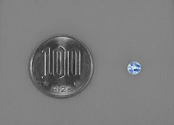 非加熱カシミールサファイア0.60ct(GIA宝石鑑別書付)