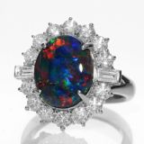 ブラックダイヤモンド メンズリング 3.253ct プラチナ DIAMOND