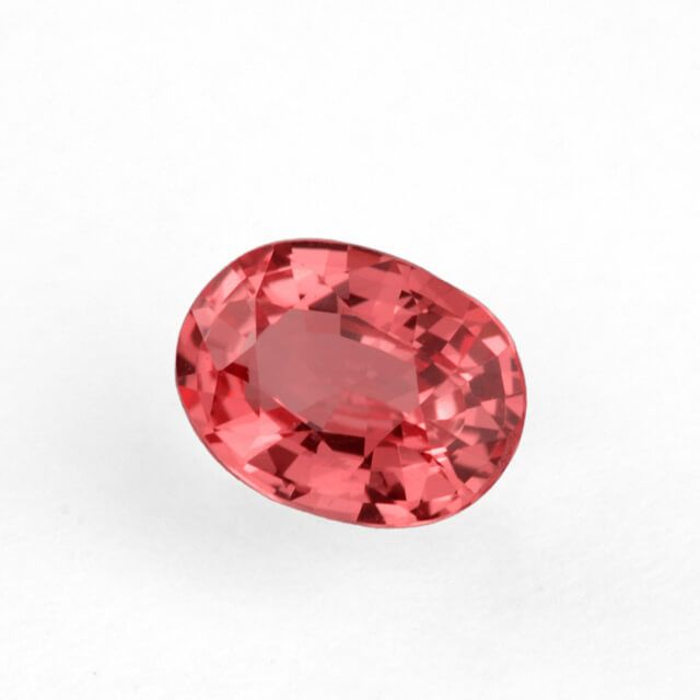 非加熱パパラチャサファイア0.67ct(GIA宝石鑑別書付)