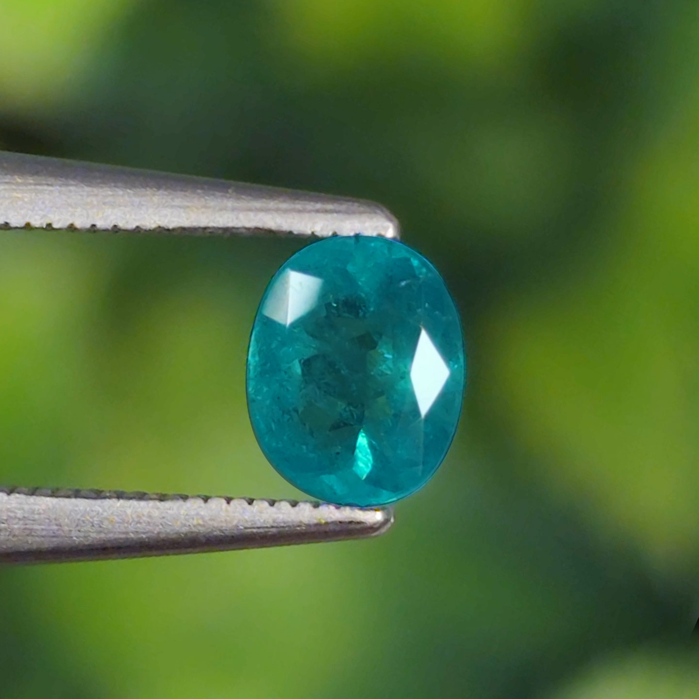 ブラジル産バターリャ鉱山パライバトルマリン0.411ct(中央宝石研究所  