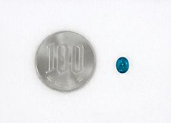 ブラジル産バターリャ鉱山パライバトルマリン0.652ct(中央宝石研究所宝石鑑別書 GIA宝石鑑別書付)