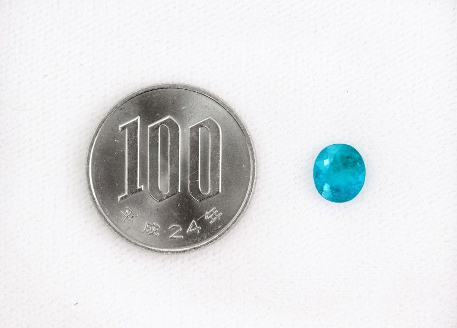 ブラジル産バターリャ鉱山パライバトルマリン1.216ct(中央宝石研究所宝石鑑別書付)