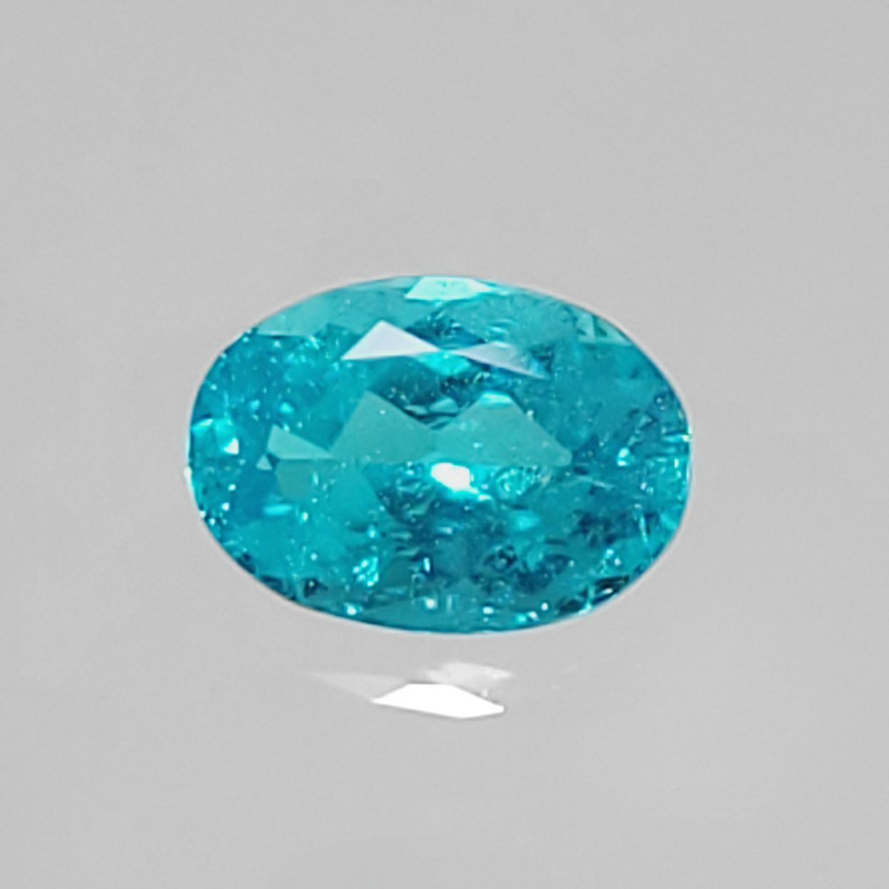 ブラジル産バターリャ鉱山パライバトルマリン0.538ct(中央宝石研究所宝石鑑別書 GRS宝石鑑別書 GIA宝石鑑別書付)