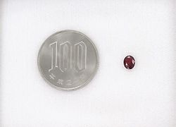 ミャンマー産非加熱ピジョンブラッドルビー0.53ct(GRS宝石鑑別書付)