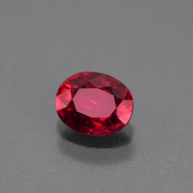 ミャンマー産非加熱ピジョンブラッドルビー0.63ct(GRS宝石鑑別書付 