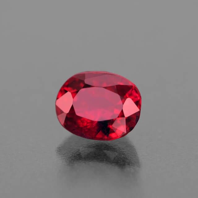 ミャンマー産非加熱ピジョンブラッドルビー0.63ct(GRS宝石鑑別書付 