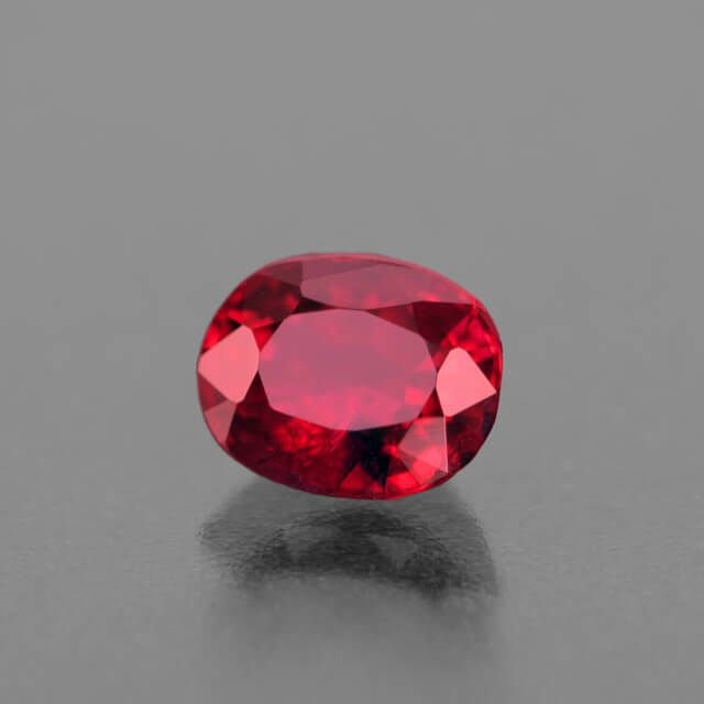 ミャンマー産非加熱ピジョンブラッドルビー0.63ct(GRS宝石鑑別書付)