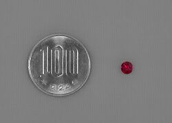 em7354 高品質ミャンマー産非加熱ピジョンブラッドルビー0.63ct(GEM RESEARCH SWISSLABミャンマー産非加熱ピジョンブラッドルビー宝石鑑別書付)