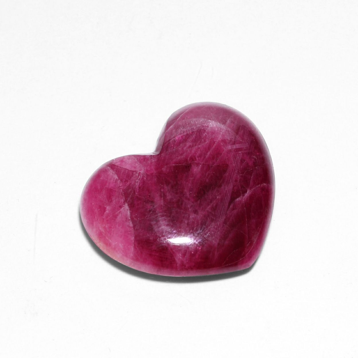ルビーハートカボション30.6ct(宝石鑑別書付)