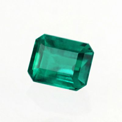 コロンビア産ムゾー鉱山エメラルド0.55ct(中央宝石研究所宝石鑑別書付)