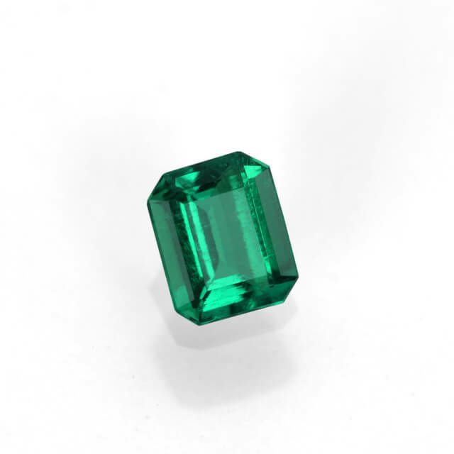 コロンビア産ムゾー鉱山無処理エメラルド(ノンオイル)0.20ct(GIA宝石鑑別書付)