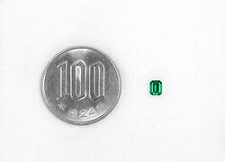 コロンビア産ムゾー鉱山無処理エメラルド(ノンオイル)0.20ct(GIA宝石鑑別書付)