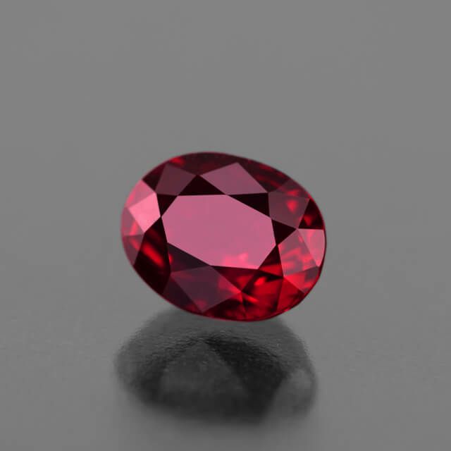 ミャンマー産非加熱ピジョンブラッドルビー0.72ct(GRS宝石鑑別書付)