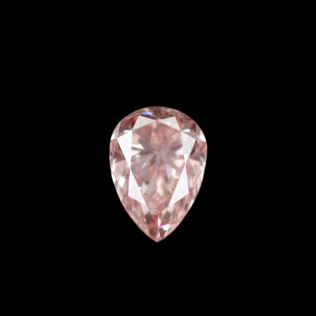 ピンクダイヤモンド0.17ct FANCY ORANGY PINK VS-2(GIAダイヤモンド