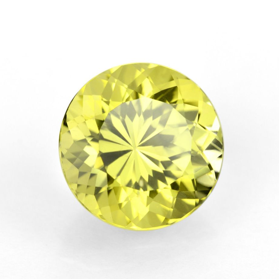 カナリートルマリン8.33ct(中央宝石研究所宝石鑑別書付)