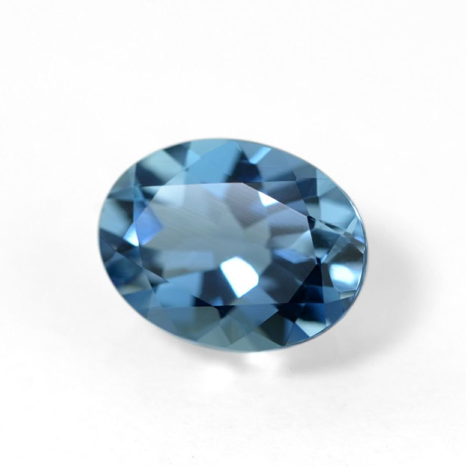 ブラジル産アクアマリン1.04ct(中央宝石研究所宝石鑑別書付