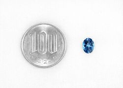 アクアマリン1.12ct(中央宝石研究所宝石鑑別書付)