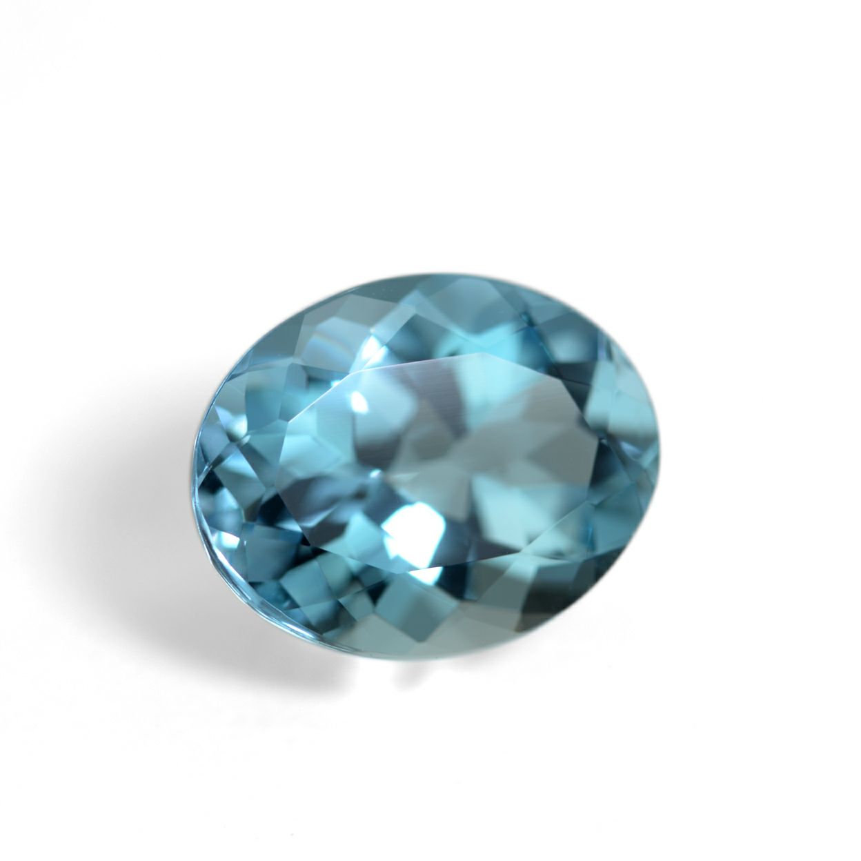 ブラジル産アクアマリン1.94ct(中央宝石研究所宝石鑑別書付)