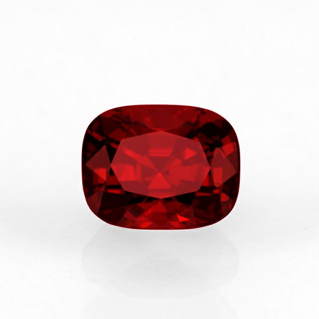 レッドスピネル3.33ct(中央宝石研究所宝石ソーティング付)
