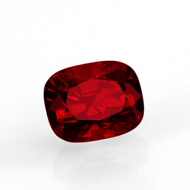 レッドスピネル3.33ct(中央宝石研究所宝石ソーティング付)