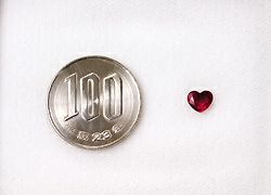 ミャンマー産非加熱ピジョンブラッドルビー0.83ct (GRS宝石鑑別書付)