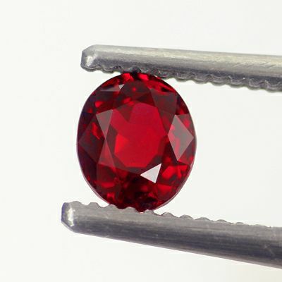 ミャンマー産非加熱ピジョンブラッドルビー0.43ct(GRS宝石鑑別書付)