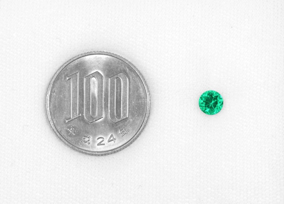 コロンビア産無処理エメラルド(ノンオイル)0.60ct(GIA USA宝石鑑別書付)