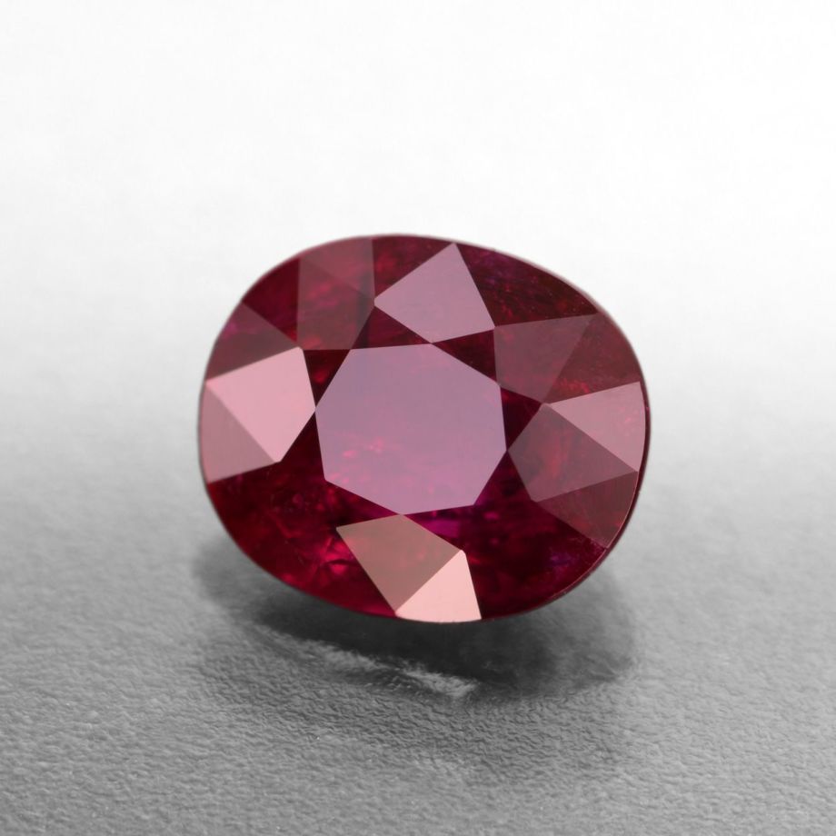 ミャンマー産非加熱ピジョンブラッドルビー1.08ct(GRS宝石鑑別書付)