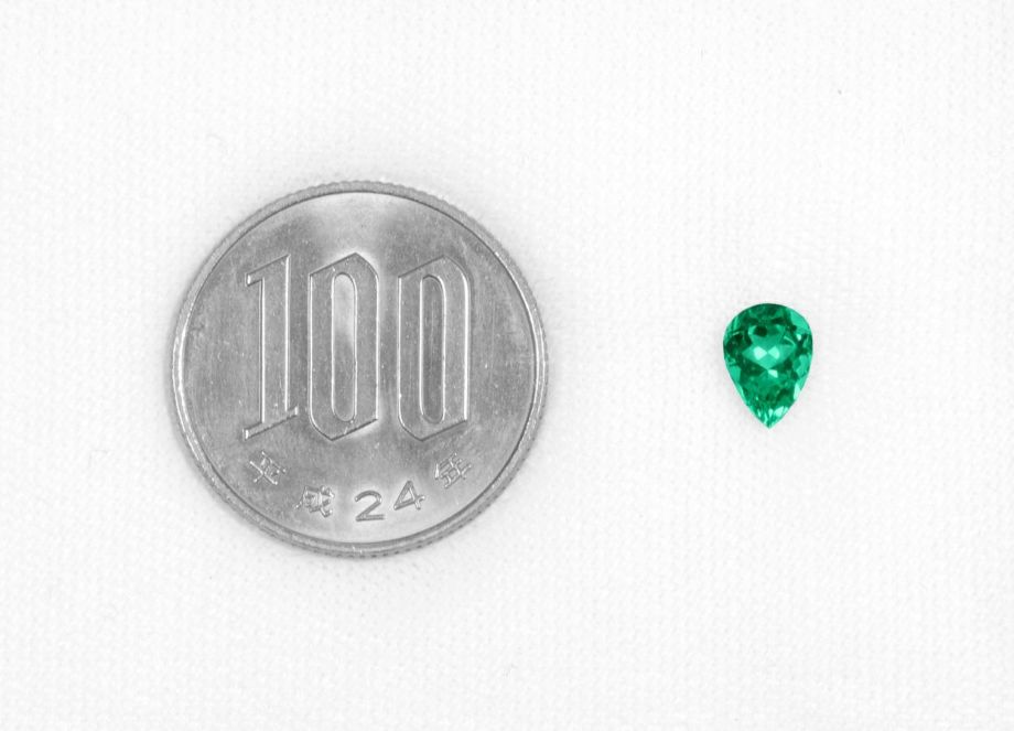 コロンビア産無処理エメラルド(ノンオイル)0.81ct(GIA宝石鑑別書付)