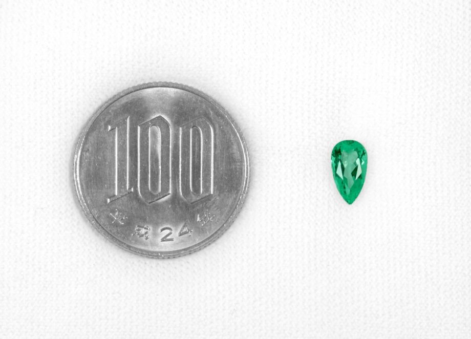 コロンビア産無処理エメラルド(ノンオイル)0.65ct(GIA宝石鑑別書付)