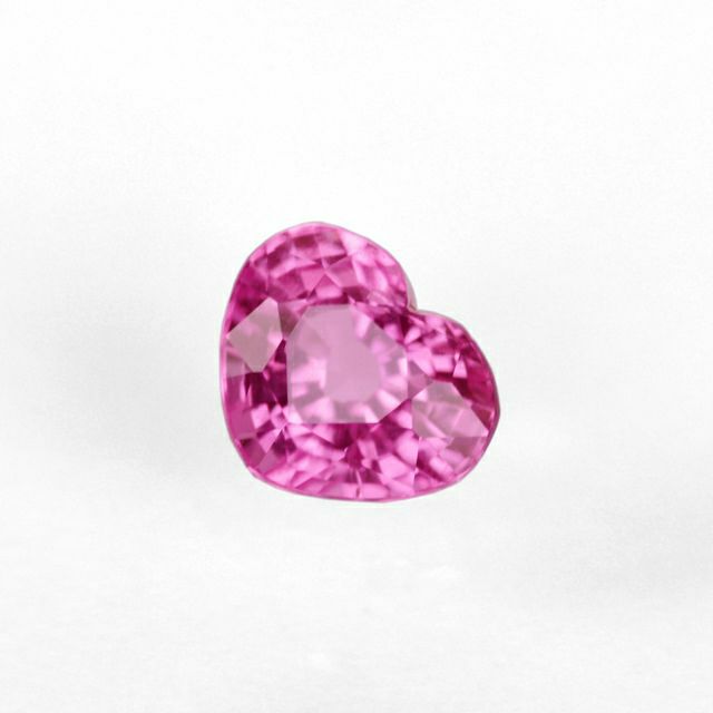 ピンクサファイア0.53ct(中央宝石研究所宝石鑑別書付)